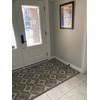 Door Stopper 6 Inch Long Door Stop Black Wall Mount