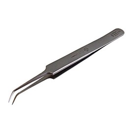 EKS Solingen Electrolysis Tweezer 11 cm Diamond Angled Tip Stainless Steel EK 1-62 DIA