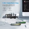 DEWENWILS Desk Clamp Power Strip, Desktop Power Station with 3
