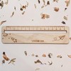 Guided Reading Strips,Wooden Reading Tracking Rulers - Measuring Ruler, Text
