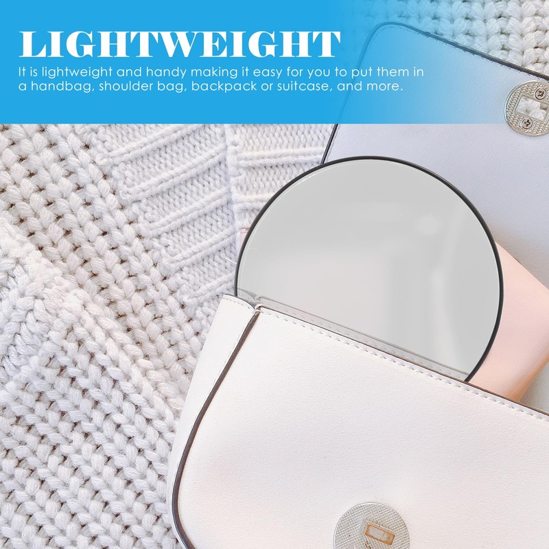 HEALLILY 3 Inch 5X Magnifying Makeup Mirror with Suction Cup