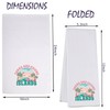 Turks and Caicos Kitchen Towel Tropical Trip Gift Beach Vacation