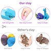 Air Dry Clay, 36 Colors Modeling Clay Kit with 3