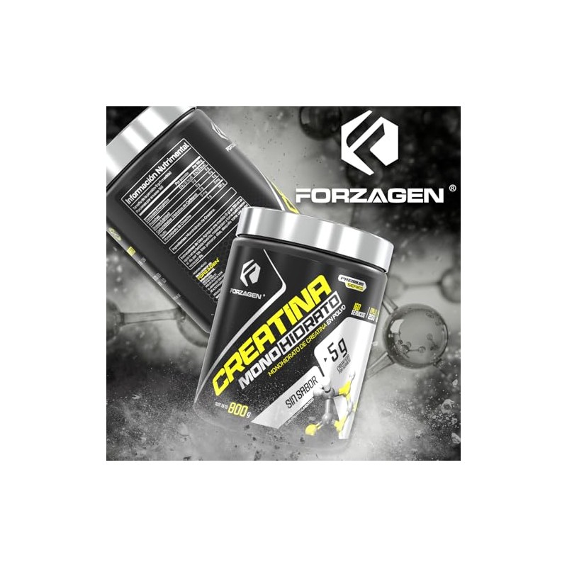Forzagen | Creatina Monohidrato de Alta Pureza | 5 g