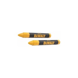 DEWALT DWHT72721 Yellow Lumber Marking Crayon 2 pack