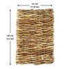 SunGrow Rabbit, Leopard Gecko & Guinea Pig Grass Chew Mat,