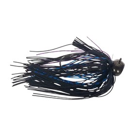 Buckeye Lures FBMJCT12 1/2-Ounce Football Mop Jig, Dark Blue Finish