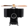 Wall Mounted Fireplace Fan 5 Blade Heat Powered Wood Stove