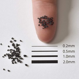 Color Sand, 7.1 oz (200 g), Black (11), Large Grit (about 0.04 - 0.07 inch (1 - 1.7 mm) F-Type # Made in Japan