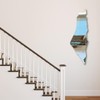 Palestine Map Mirror Acrylic Unbreakable Long Wall Mirror - Unique