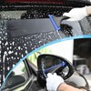 NEWISHTOOL Small Squeegee for Car Windows, Mirrors, Auto Glass, Super