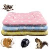 3 Pcs Small Animal Plush Bed Warm Fluffy Kitten Puppy