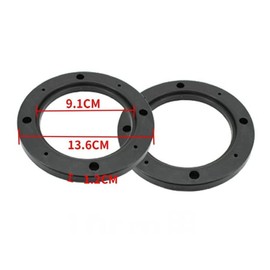 Deepa Universal Inner Baffle, Spacer, Speaker, Sound Quality, Vibration Control, Car Audio, Custom, Deadening, Outer Baffle, Car, Carrozzeria, Set of 2