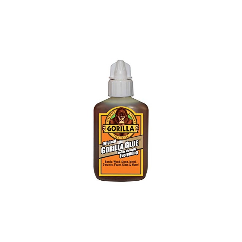 Gorilla Pegamento original Gorilla Pegamento de poliuretano impermeable, botella de