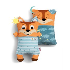 NICI Cuddly Toy Fox with Reversible Function 30 x 20 cm - Orange - Soft Plush Toy - For Little Cuddly Toy Lovers to Cuddle & Play. Ideal for Home, Nursery or on the Go | 62290