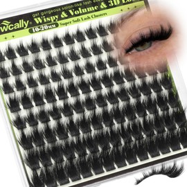Lash Clusters with Spikes Manga Eyelash Clusters Wispy Anime Lash Cluster