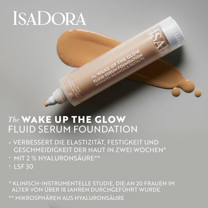 The Wake Up the Glow Fluid Serum Foundation (7N, 30