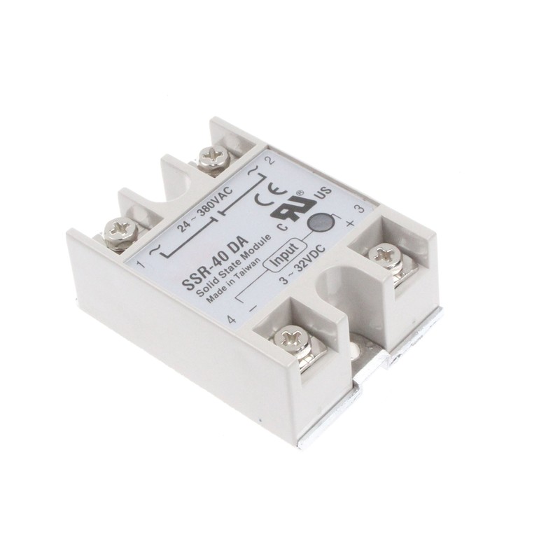 NOYITO SSR-40DA Solid State Relay Single Phase Semi-Conductor Relay DC