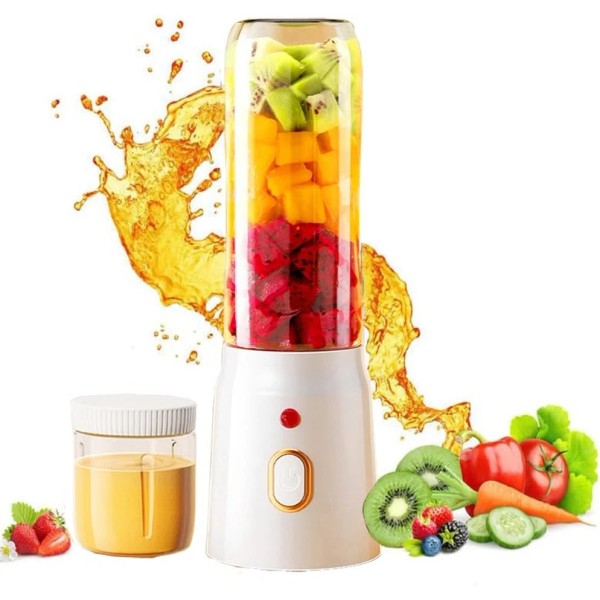 Unbranded Portable Blender for Shakes and Smoothies 450ml Travel Smoothie