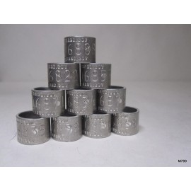 Unbranded 10 Qty - Vintage Report Band - 13/16" OD x 11/16" ID x 41/64" W Bird Report Band