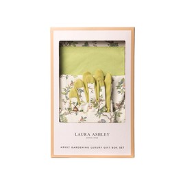 Potty Feet Laura Ashley Gardening Gauntlets, Kneeler & Apron Gift Set