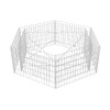 Homgoday Hexagonal Gabion Raised Bed, 63" x 54.7" x 19.7"
