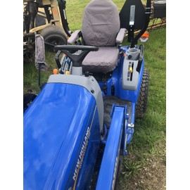 Durafit Seat Covers, Seat Covers for Tractor New Holland Workmaster 25S in Automotive Fabrics, Camo and Solids (NH01) (C8)