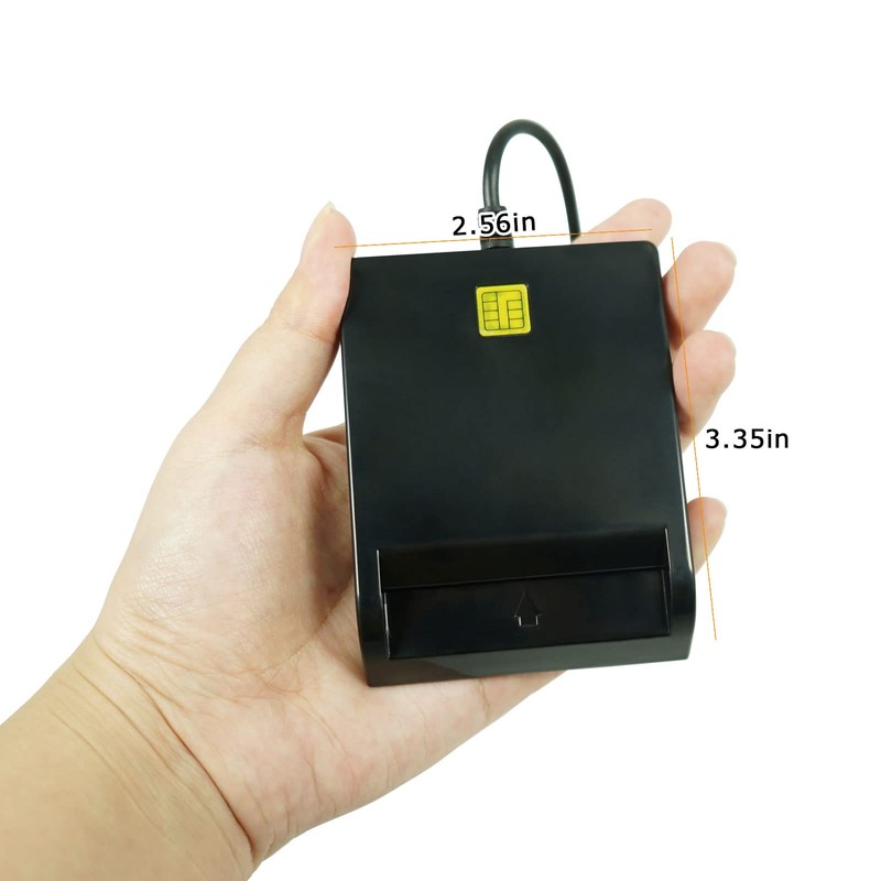 BOMFLORE CAC Reader, CAC Card Reader Military, ISO7816 Contact DOD