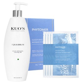 Kus Cleansing Milk 400ml Phytomer Oligoforce Mask 1 Box (4EA) / 쿠스 클렌징밀크 400ml 피토메르 올리고포스 마스크 1박스(4EA)