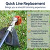 Universal Weed Eater Head, Easy Load String Trimmer Head Replacement