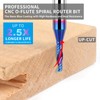 EANOSIC Spiral Router Bits Upcut Bit 1/8 inch Cutting Diameter,