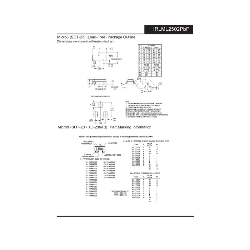 Chanzon 50pcs IRLML2502 SOT-23 Power Sic MOSFET IRLML2502TRPBF 4.2A Transistor