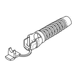 Strain Relief Bushing - (Material: Black Nylon - 5 Per Package) RPB155