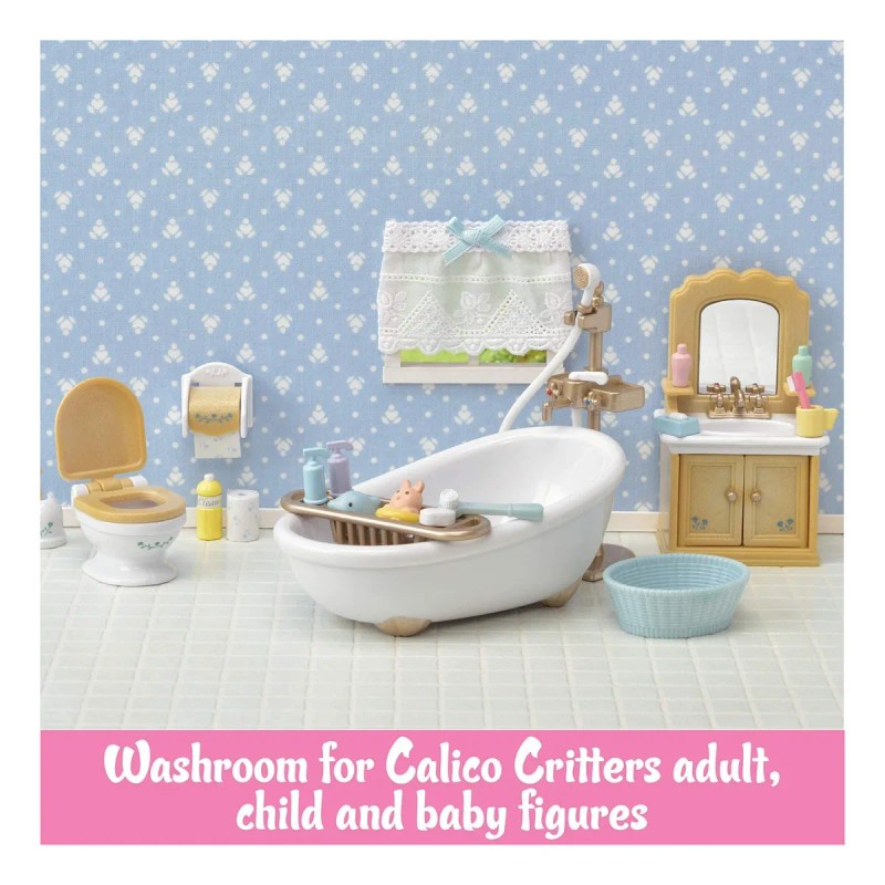 Set De Baño Campestre Brinquedo Sylvanian Families