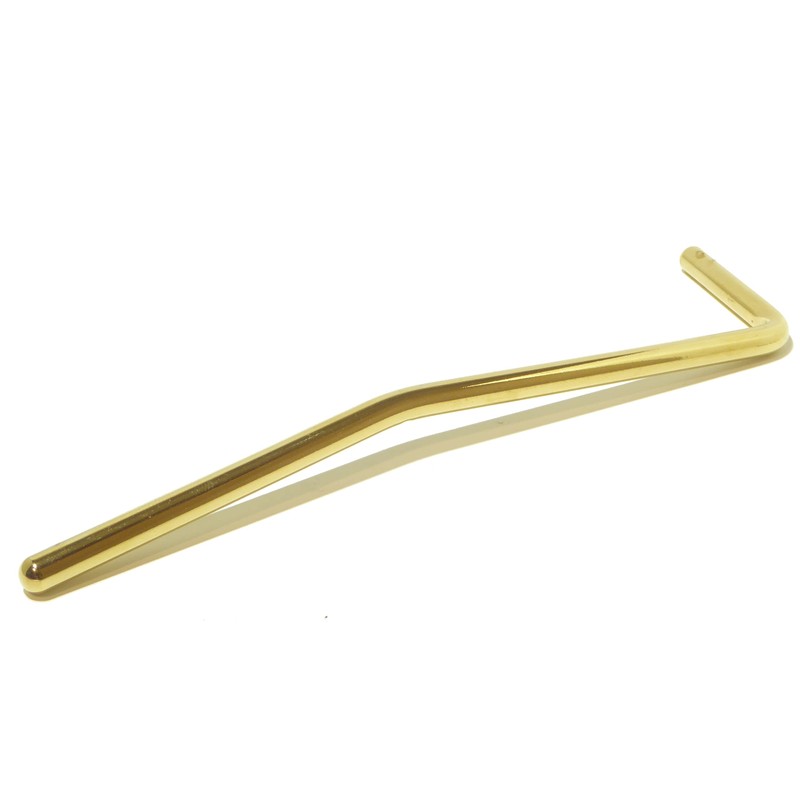 Gold Tremolo arm/whammy bar for electric guitar 6mm push in