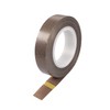 uxcell 15mm PTFE Coated Fabric Tape Brown High Temperature Tape