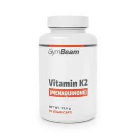 GymBeam GymBeam Vitamin K2 (Menaquinon) in Kapselform C Untersttzt Blutgerinnung & Knochengesundheit, geeignet fr Vegetarier und Veganer, mit Menaquinon, der biologisch aktivsten Form von Vitamin K, 90 caps
