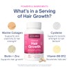 Hair Growth Vitamins Cabello - Crecimiento de Cabello 60 Cápsulas