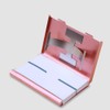 SEIWEI Metal Business Card Holder Case Thumb Slide Push Open