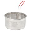 Deep Fryer Basket Round 304 Stainless Steel Fry Baskets With