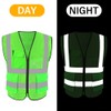 HYCOPROT High Visibility Mesh Safety Reflective Vest with Pockets and
