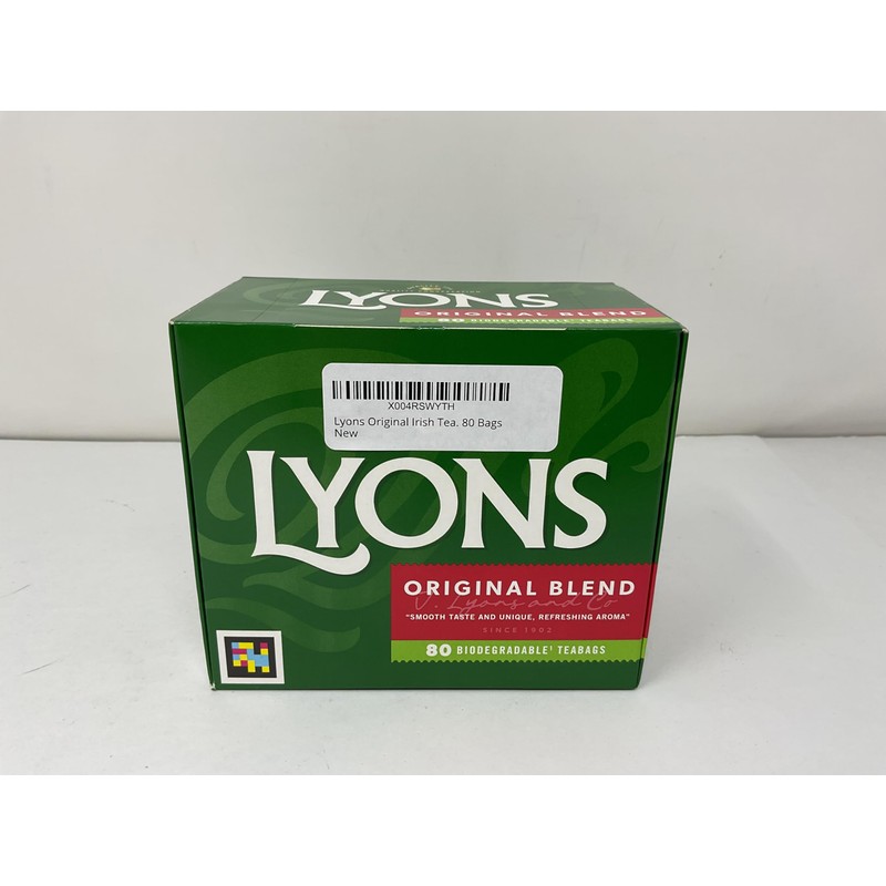 Lyons Original Irish Tea. 80 Bags