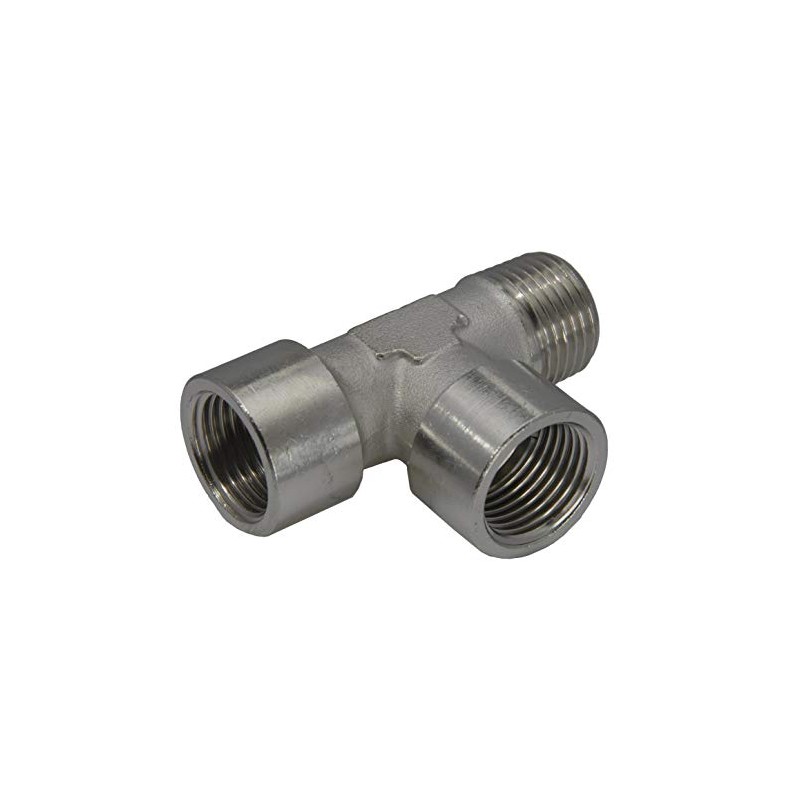 T – Piece 1 x Male / 2x Internal Thread