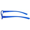 Calabria 8034 Designer Reading Glasses +1.25 Blue Women Spring Hinged