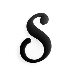 3PCS Bag Letter Charms Compatible with Bogg Bags，3.9 in Large Size Bag Insert Bag Accessories Decorative Charm Accessories for Customizing Your Beach bag(BLACK,S)