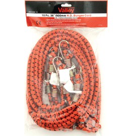 Valley 10pc 36" Heavy Duty Bungee Cord Set
