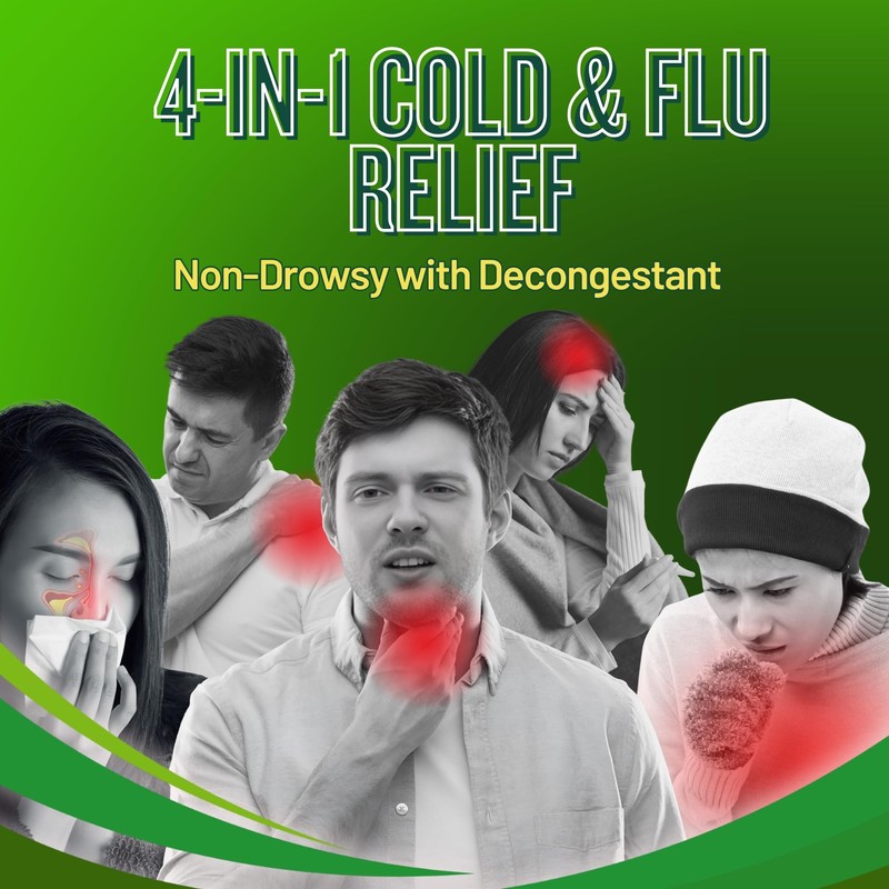 4 x Cold and Flu Capsules