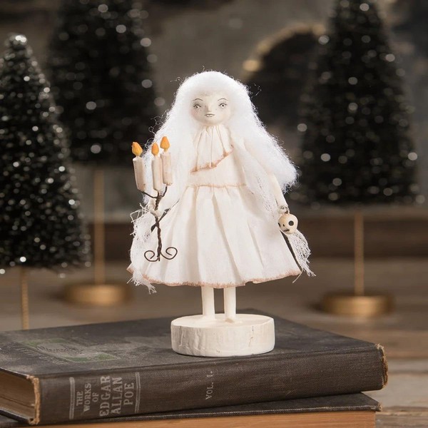 Bethany Lowe Ghostie Girl with Candelabra