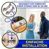 Door Hinge for Cabinet Doors with Opening Angle 155° -