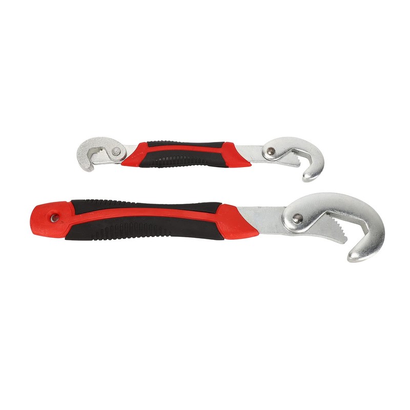 Spanner Adjustable Wrench, 2pcs Self Adjusting Wrench Set Multifunction 9